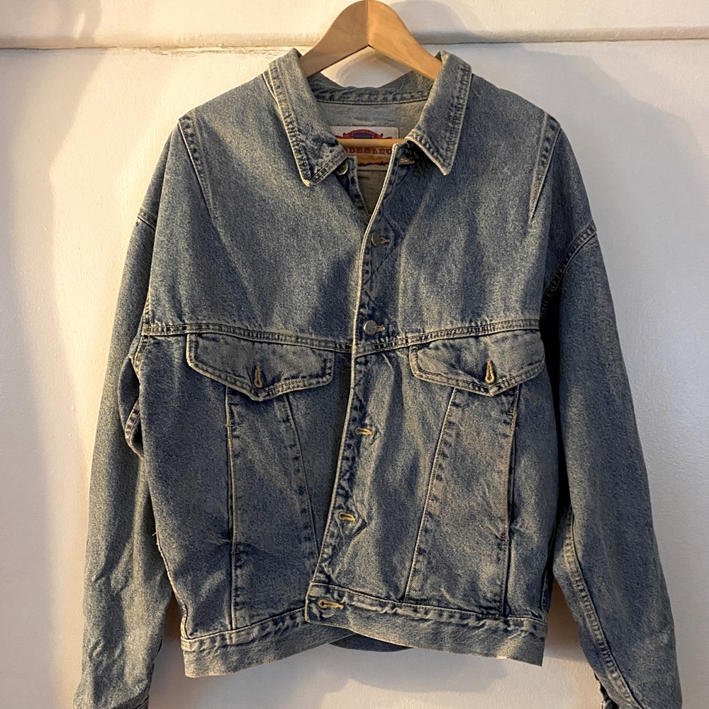Code bleu vintage denim jacket